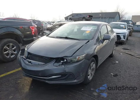 2013 Honda Civic Lx z USA, uszkodzony, nr VIN 19XFB2F58DE009917